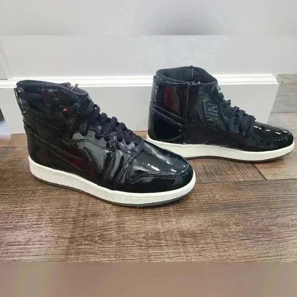 Nike Shoes - Nike Air Jordan 1 Rebel XX Black Patent Women's Size 7 Infrared 23 AR5599-001